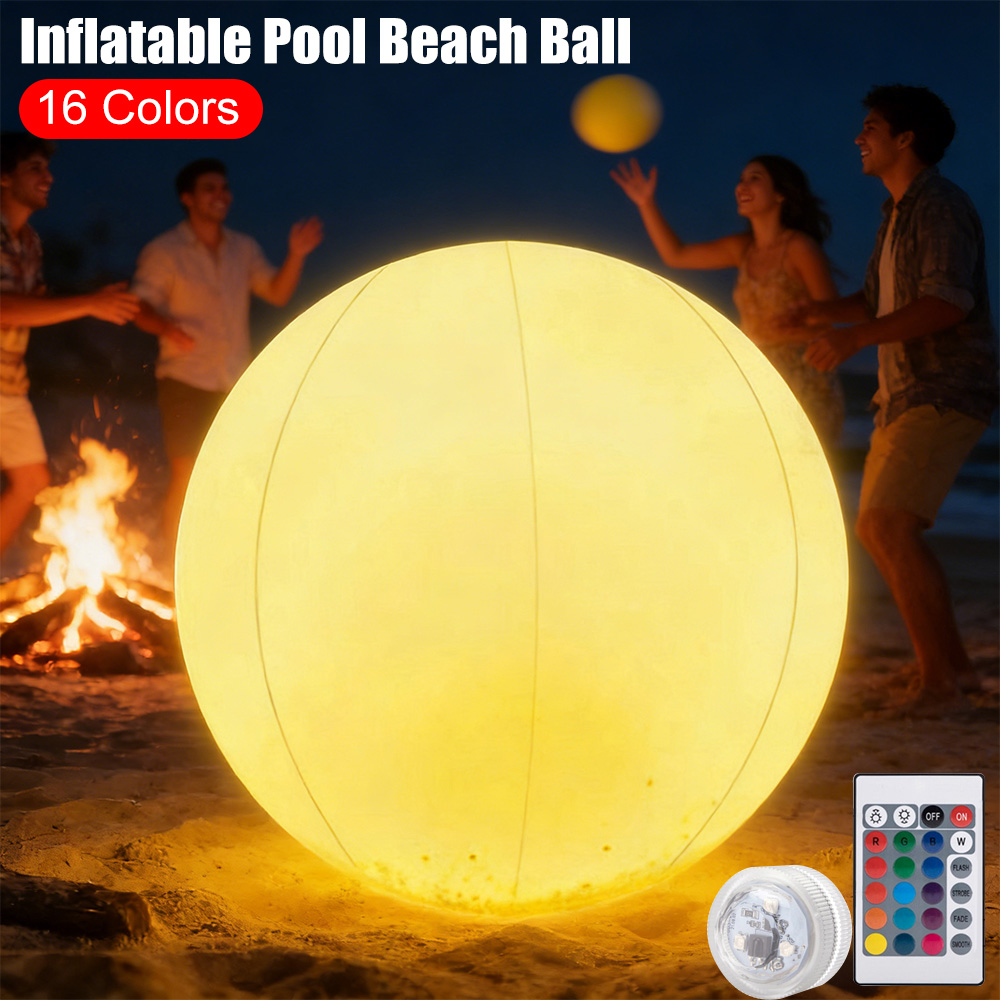 Bola Inflável de Praia Luminos - Outdoor Lighting Around Pool avaliação e preço