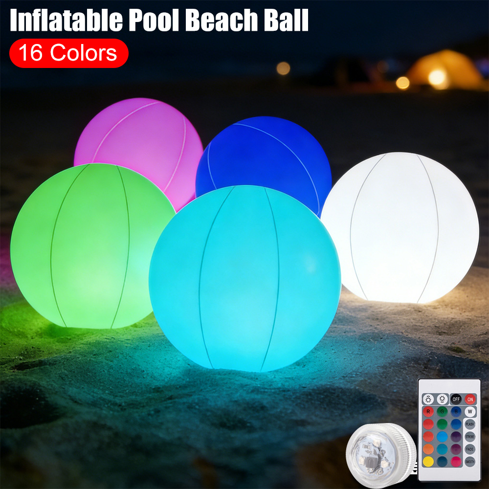 Bola Inflável de Praia Luminos - Outdoor Lighting Around Pool avaliação e preço