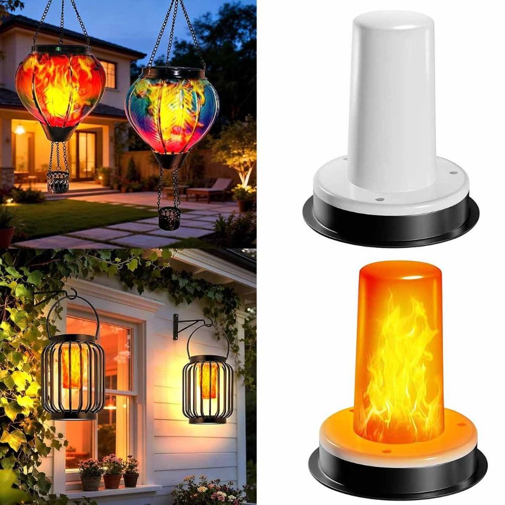 Lanterna Solar Realista com Ef - Fire Torch Solar avaliação e preço