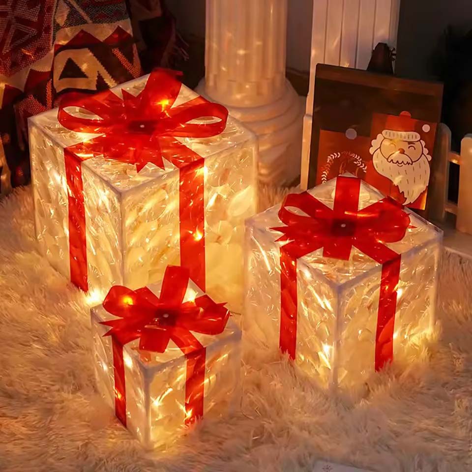 Decoração de Natal 2026: Caixa - Outdoor Lighting Xmas avaliação e preço