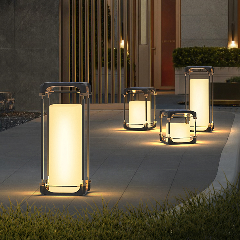 Luminária de Chão Luminosa par - Outdoor Lighting Lamps avaliação e preço