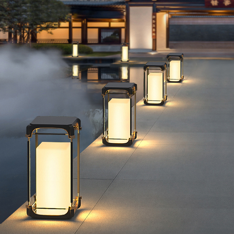Luminária de Chão Luminosa par - Outdoor Lighting Lamps avaliação e preço