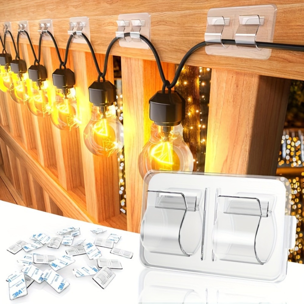Ganchos para luzes de corda ex - Outdoor Lighting Xmas avaliação e preço