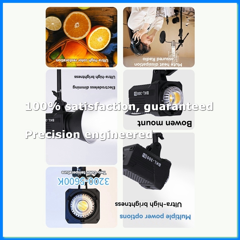 Luz de Vídeo Bi LED de 300W, I - Outdoor Lighting Socket avaliação e preço