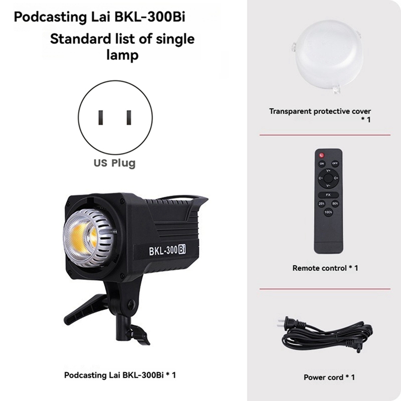 Luz de Vídeo Bi LED de 300W, I - Outdoor Lighting Socket avaliação e preço