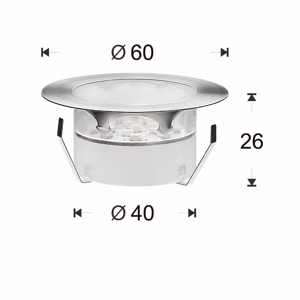 Luminária Embutida Externa QAC - Outdoor Lighting Low Voltage avaliação e preço