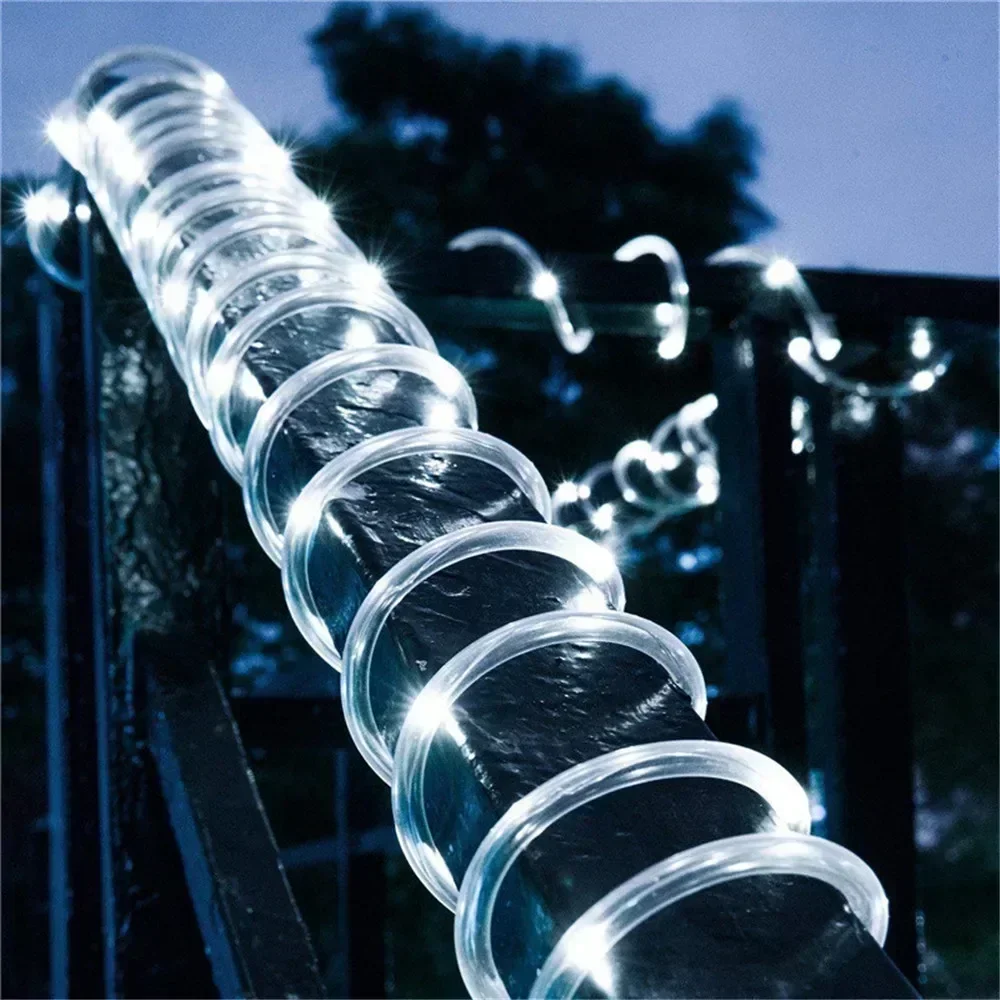Luzes de Cordão Solares para E - Outdoor Lighting Youtube avaliação e preço