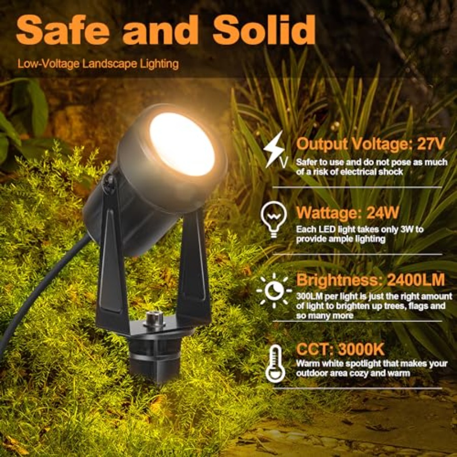 Luz de Paisagem LED Externa de - Outdoor Lighting Low Voltage avaliação e preço