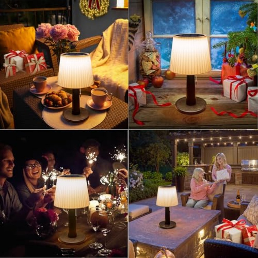 Lâmpadas de Mesa Solares para  - Outdoor Lighting Lamps avaliação e preço