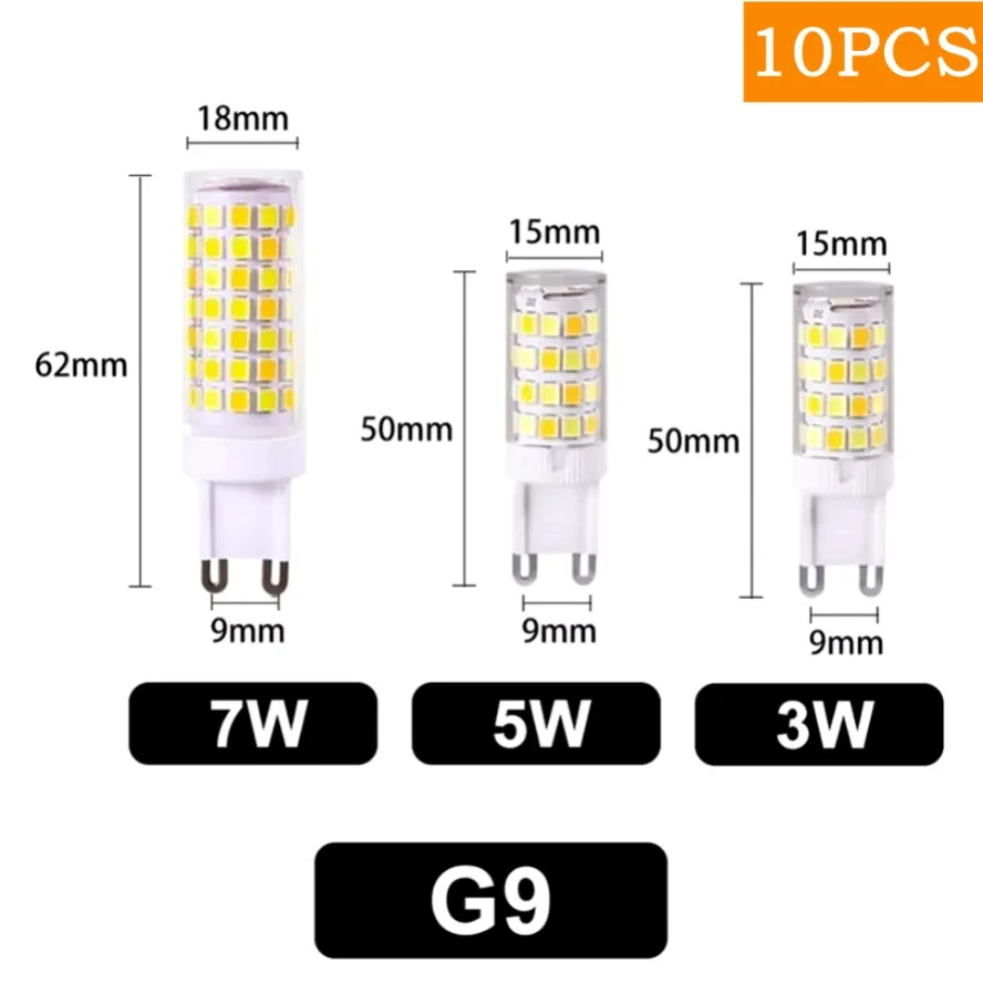 10 peças 7w 5w 3w mais brilhan - Outdoor Lighting Replacement Parts avaliação e preço