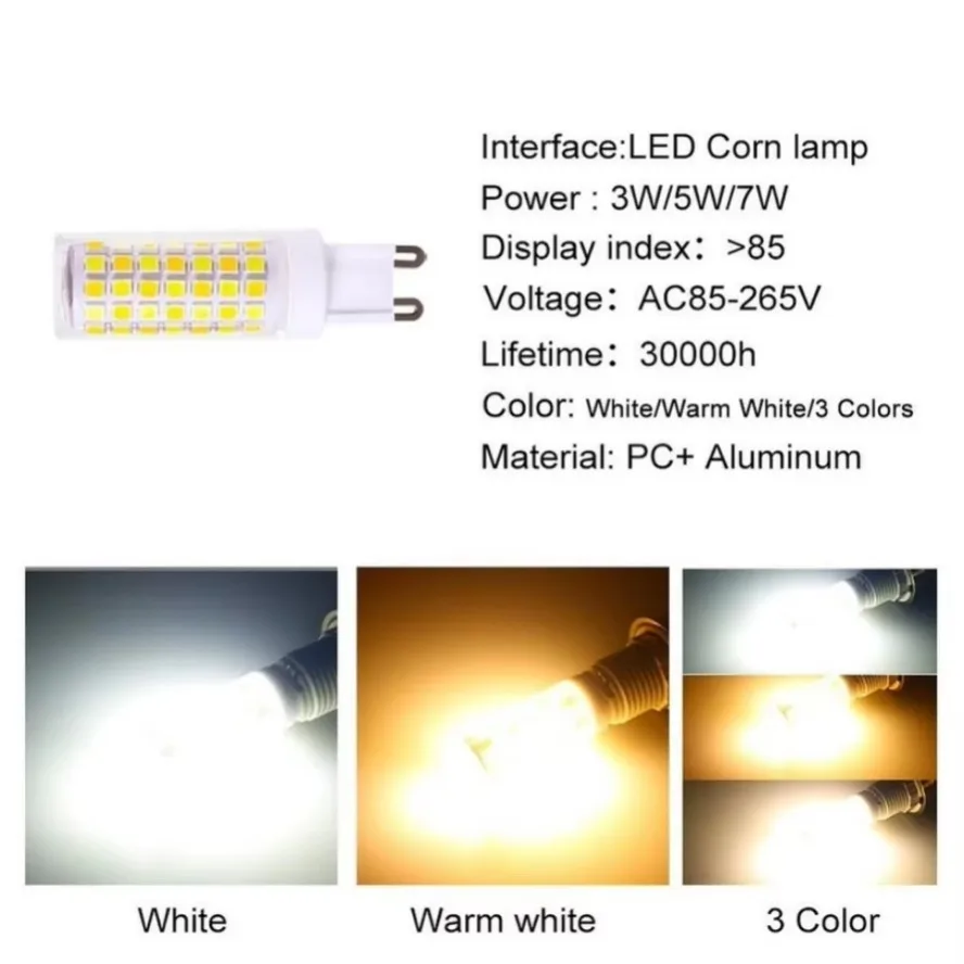 10 peças 7w 5w 3w mais brilhan - Outdoor Lighting Replacement Parts avaliação e preço