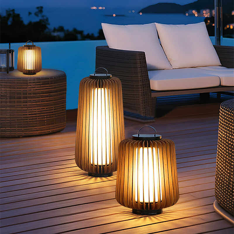 Luminária de chão solar LED pa - Outdoor Lighting Lamps avaliação e preço